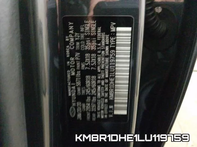 KM8R1DHE1LU119759 фото 2
