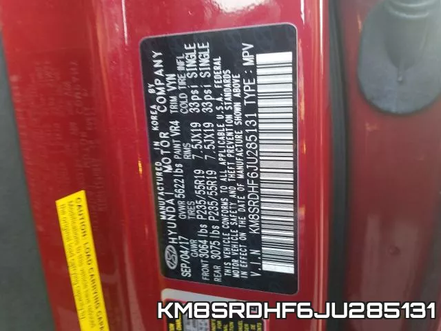 KM8SRDHF6JU285131 фото 2