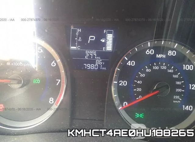KMHCT4AE0HU188265 фото 8