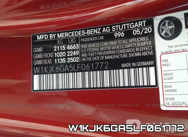 W1KJK6GA5LF061772 фото 10