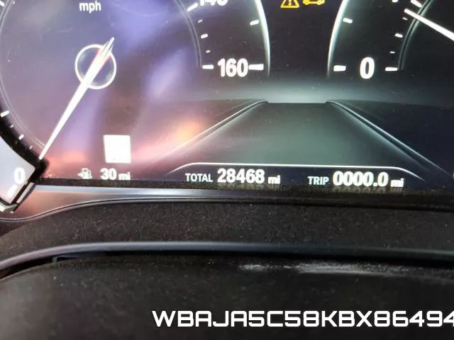 WBAJA5C58KBX86494 фото 9