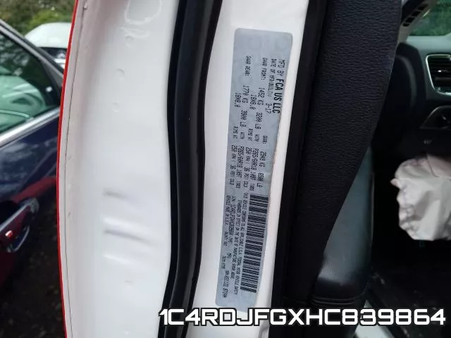 1C4RDJFGXHC839864 фото 2