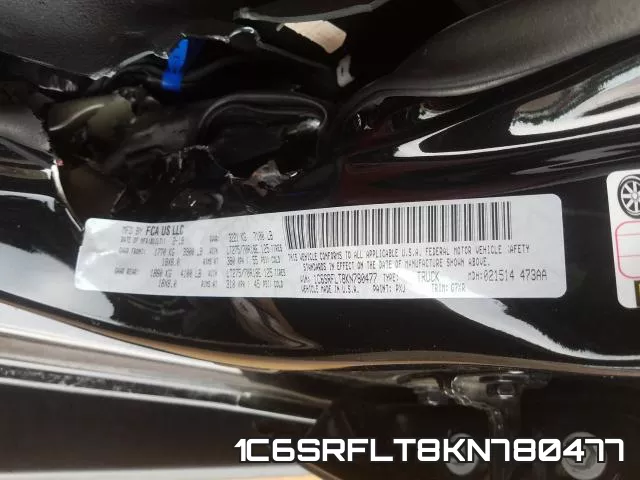 1C6SRFLT8KN780477 фото 2