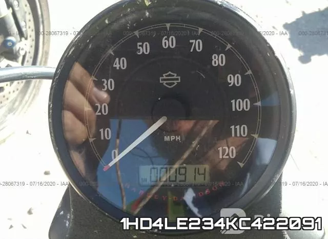 1HD4LE234KC422091 фото 8