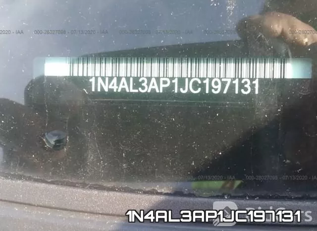 1N4AL3AP1JC197131 фото 10