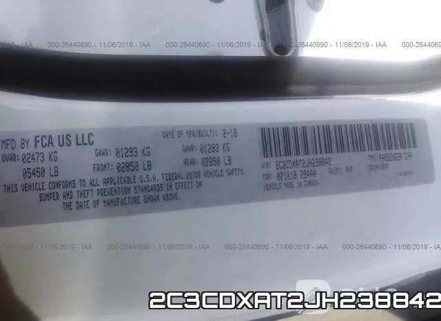 2C3CDXAT2JH238842 фото 10