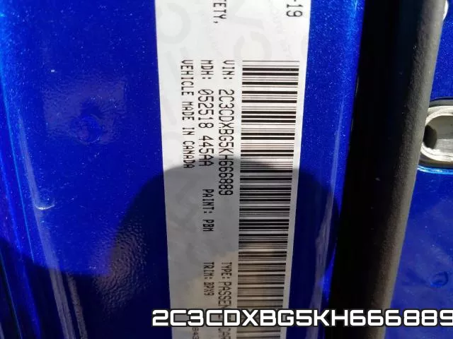 2C3CDXBG5KH666889 фото 2