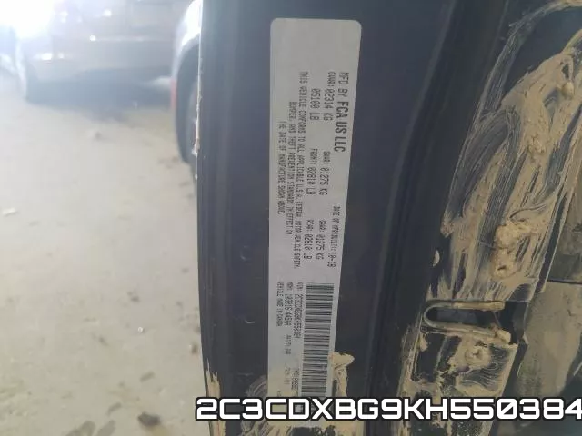 2C3CDXBG9KH550384 фото 2