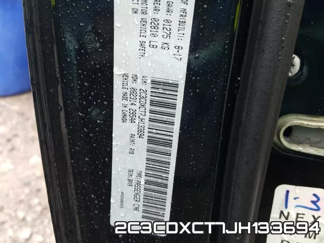 2C3CDXCT7JH133694 фото 2