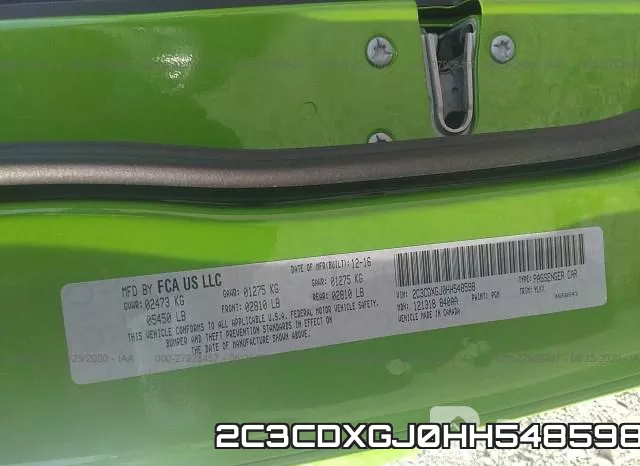2C3CDXGJ0HH548598 фото 10