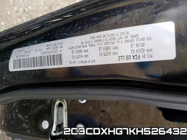 2C3CDXHG7KH526432 фото 2
