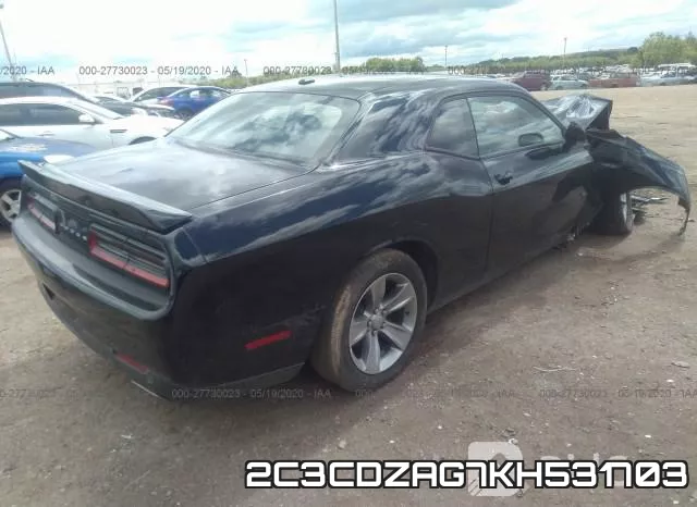 2C3CDZAG7KH531703 фото 5