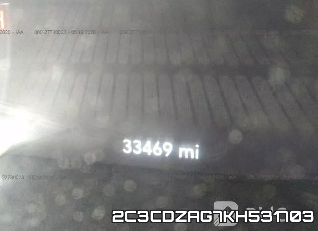 2C3CDZAG7KH531703 фото 8