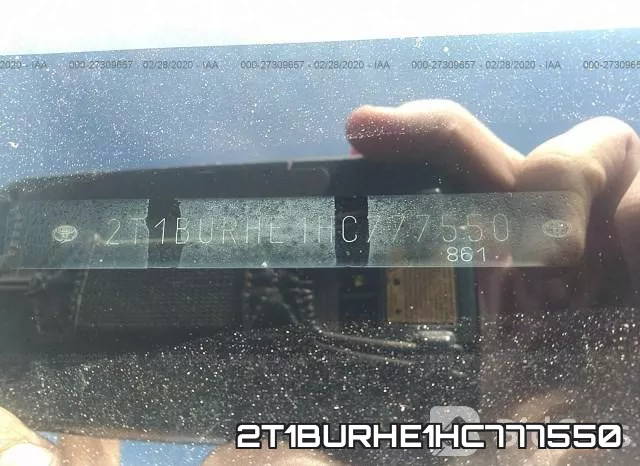 2T1BURHE1HC777550 фото 10