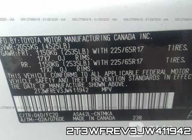 2T3WFREV3JW411942 фото 10