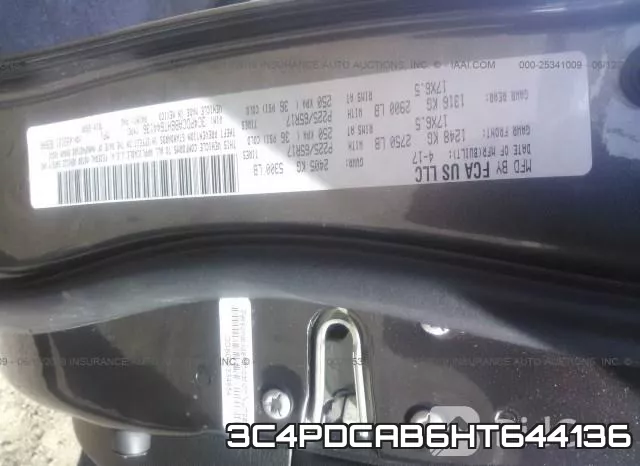 3C4PDCAB6HT644136 фото 10