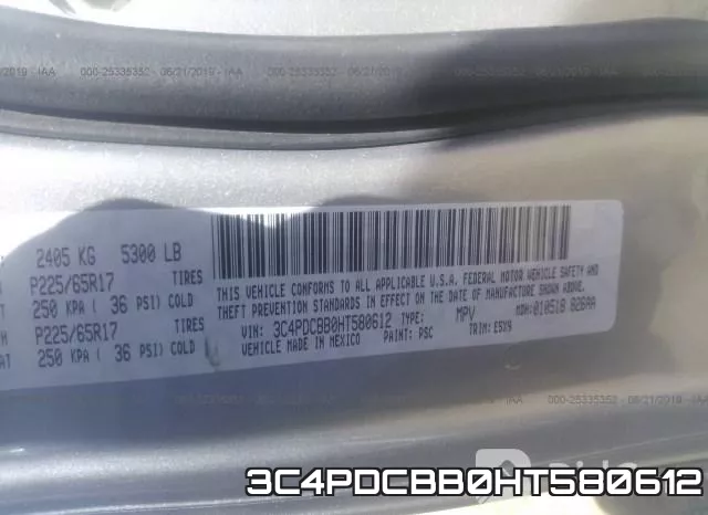 3C4PDCBB0HT580612 фото 10