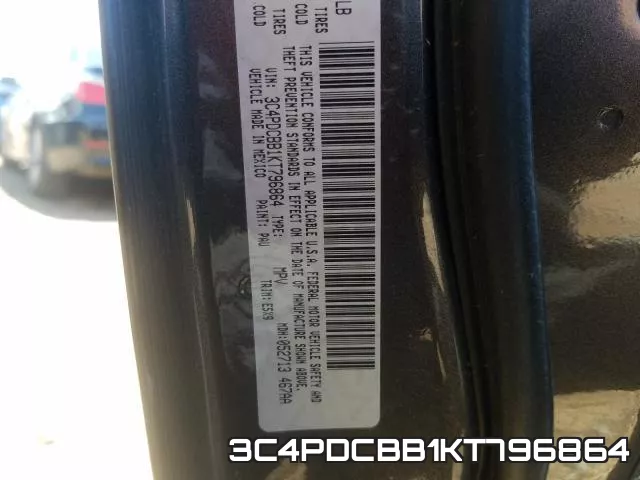 3C4PDCBB1KT796864 фото 2