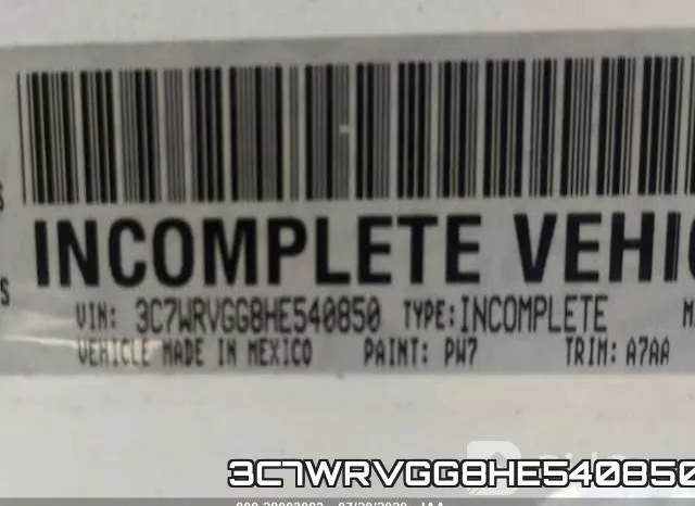 3C7WRVGG8HE540850 фото 9