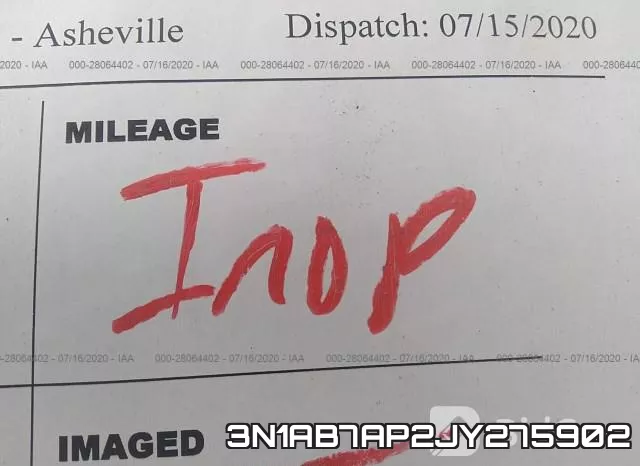 3N1AB7AP2JY275902 фото 8
