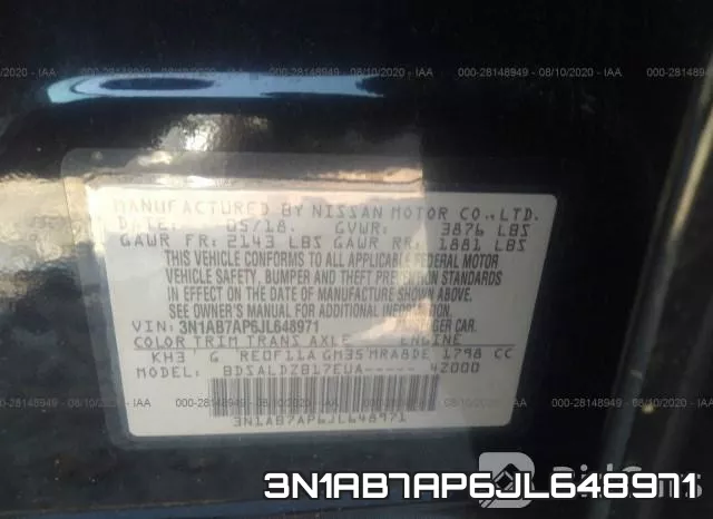 3N1AB7AP6JL648971 фото 10