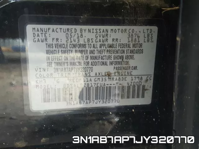 3N1AB7AP7JY320770 фото 2