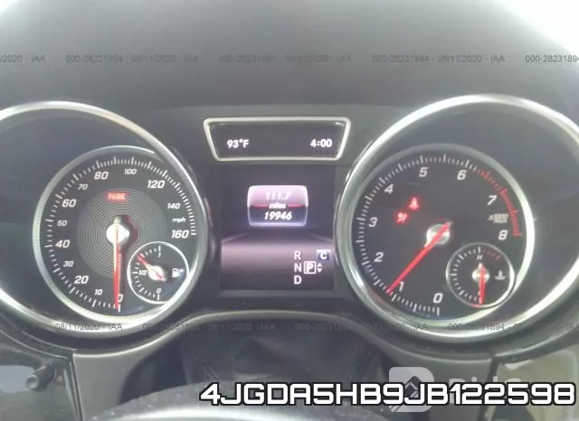 4JGDA5HB9JB122598 фото 8