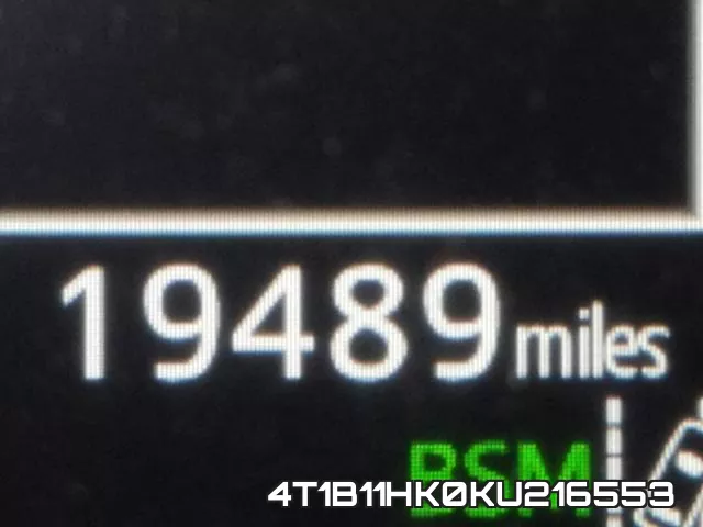 4T1B11HK0KU216553 фото 9