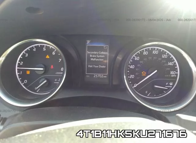 4T1B11HK5KU271676 фото 8