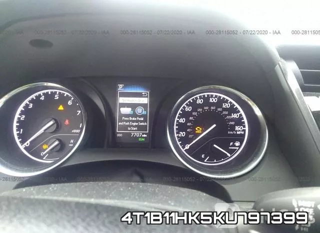 4T1B11HK5KU797399 фото 8