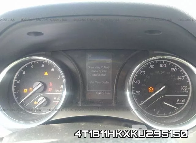 4T1B11HKXKU295150 фото 8