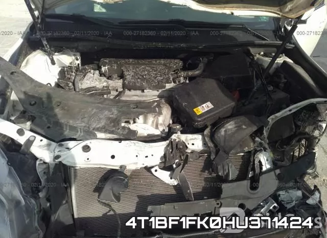 4T1BF1FK0HU371424 фото 2