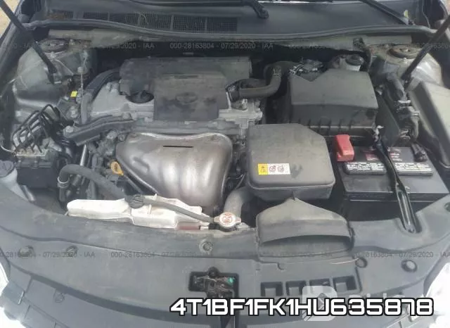 4T1BF1FK1HU635878 фото 2
