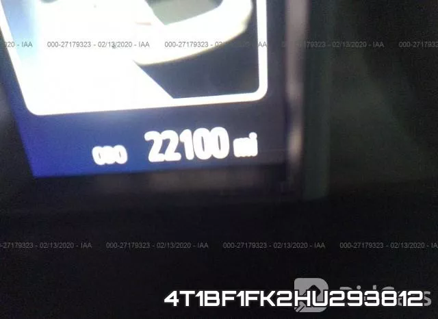 4T1BF1FK2HU293812 фото 8