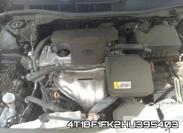 4T1BF1FK2HU395403 фото 2