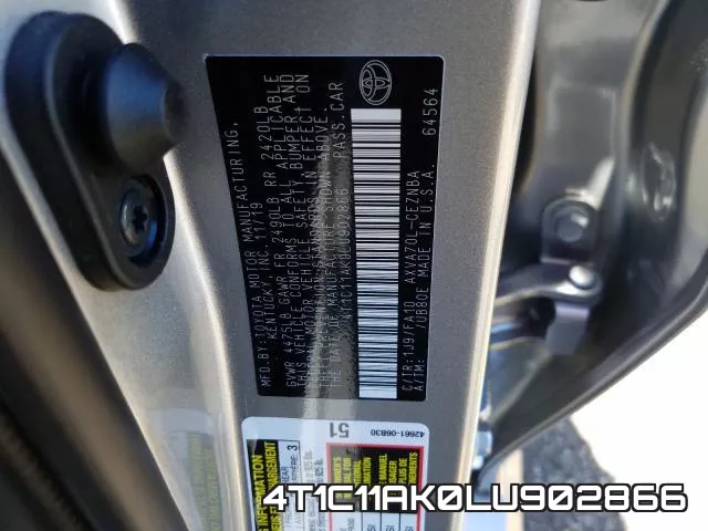 4T1C11AK0LU902866 фото 2