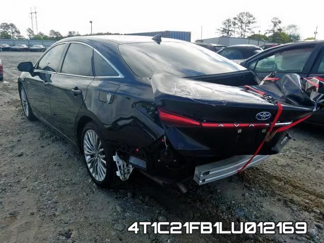 4T1C21FB1LU012169 фото 4