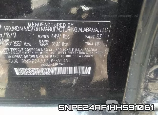 5NPE24AF1HH591061 фото 10