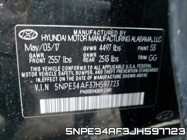 5NPE34AF3JH597723 фото 2