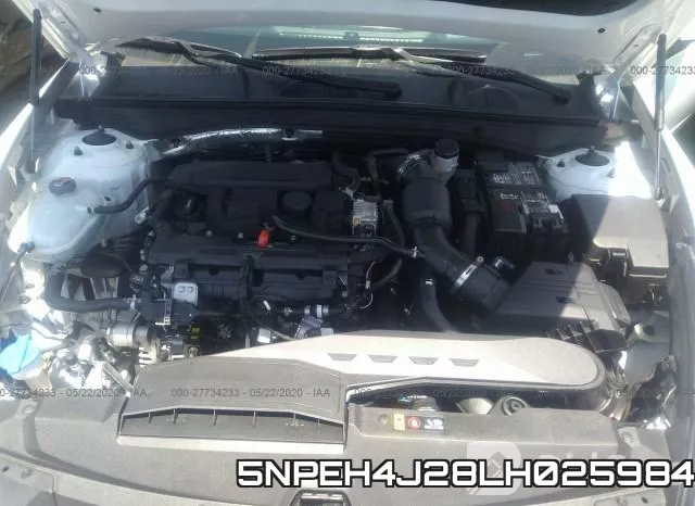5NPEH4J28LH025984 фото 2