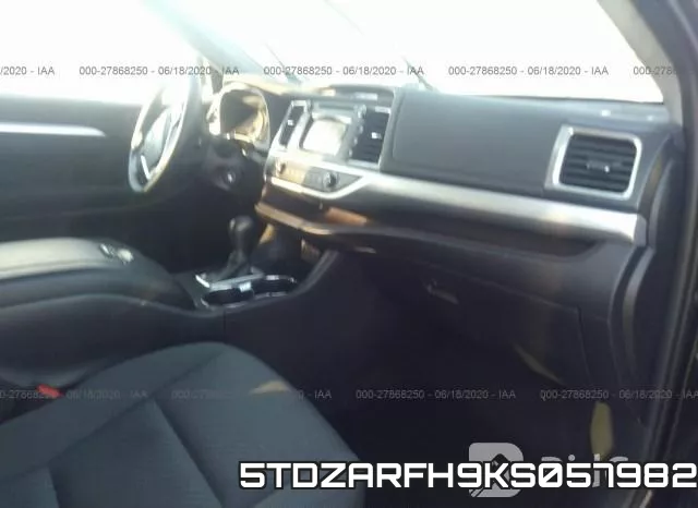 5TDZARFH9KS057982 фото 6