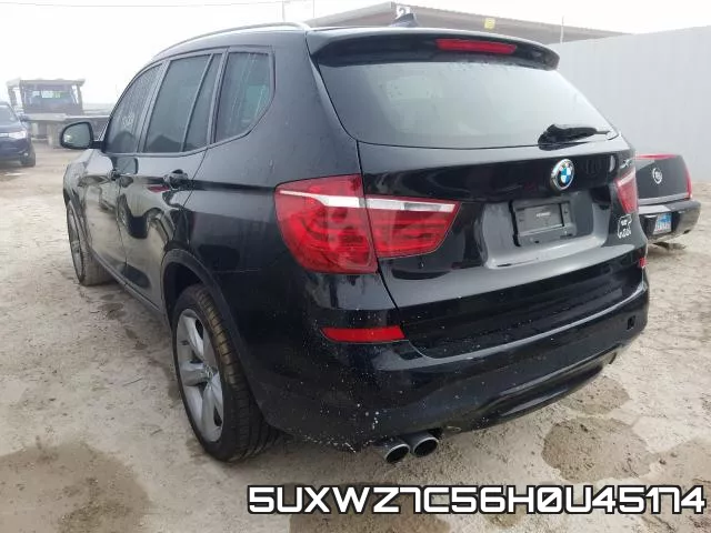 5UXWZ7C56H0U45174 фото 4