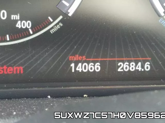 5UXWZ7C57H0V85962 фото 9