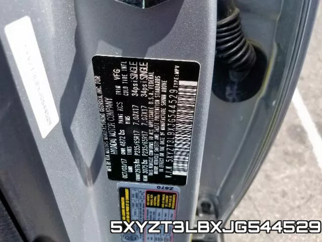 5XYZT3LBXJG544529 фото 2