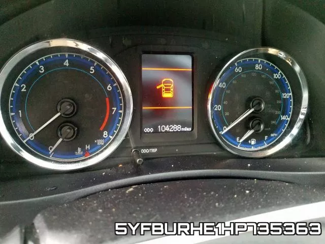 5YFBURHE1HP735363 фото 9