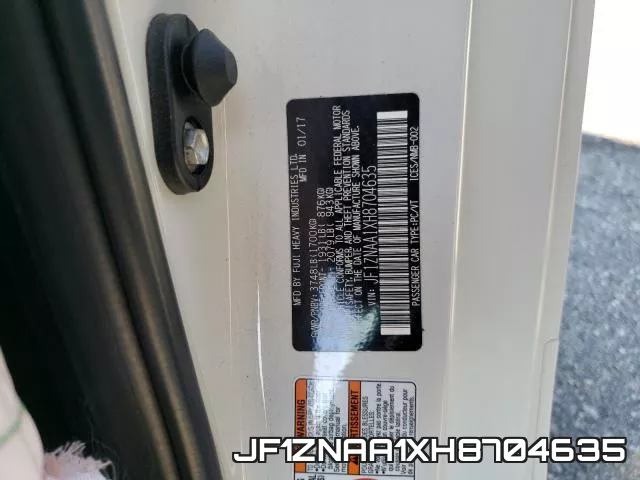 JF1ZNAA1XH8704635 фото 2