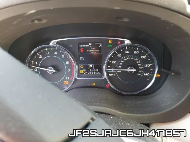 JF2SJAJC6JH417857 фото 9