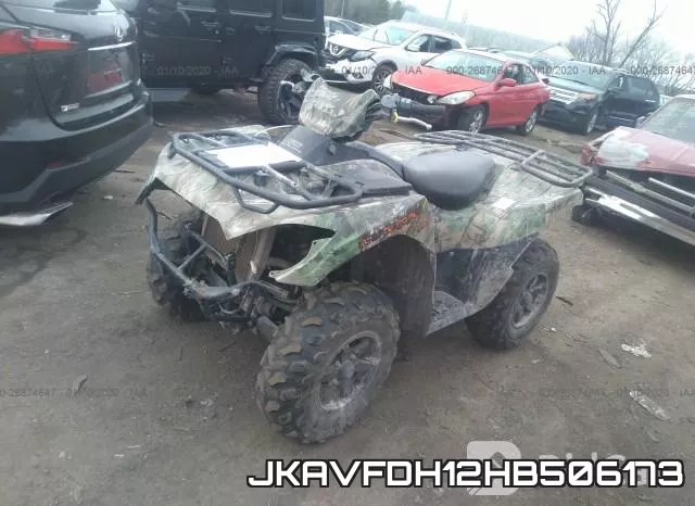 JKAVFDH12HB506173 фото 3