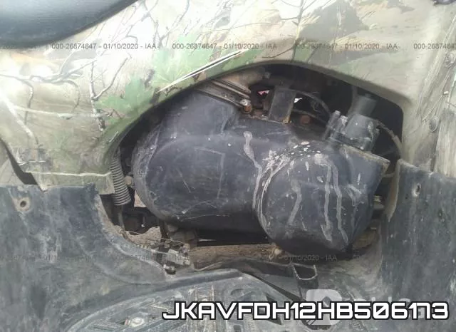 JKAVFDH12HB506173 фото 9