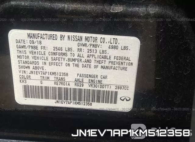 JN1EV7AP1KM512358 фото 10